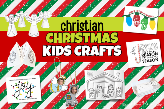 Christian Christmas Printable Crafts for Kids