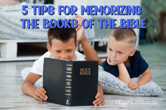 5 Tips for Memorizing the Books of the Bible