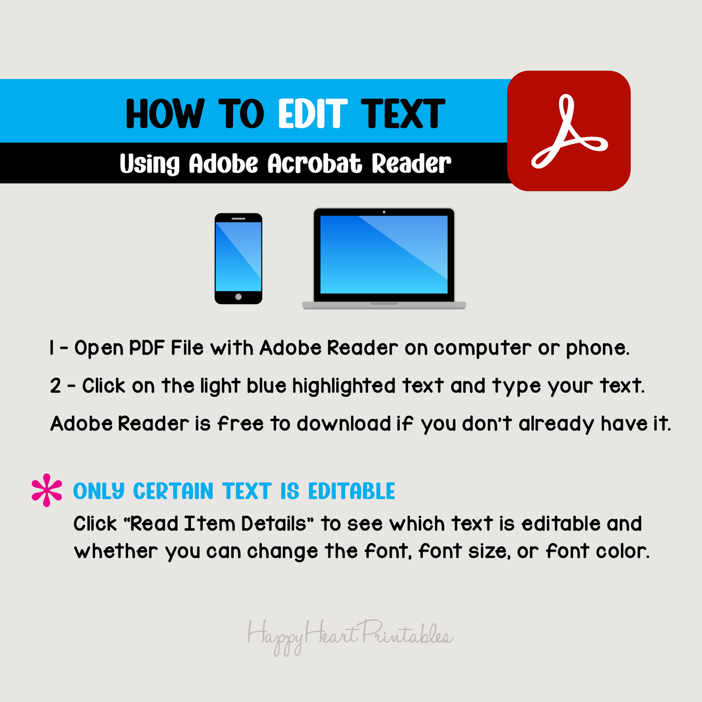 Countdown For Any Occasion - Editable PDF