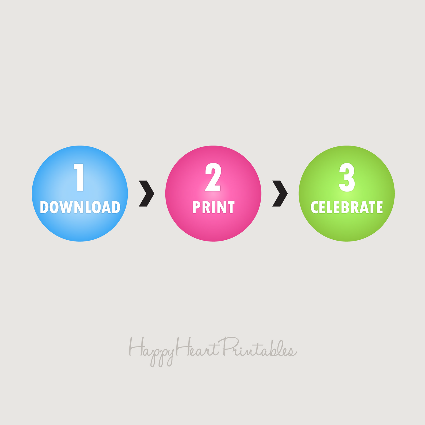 Happy New Year Printable Banner