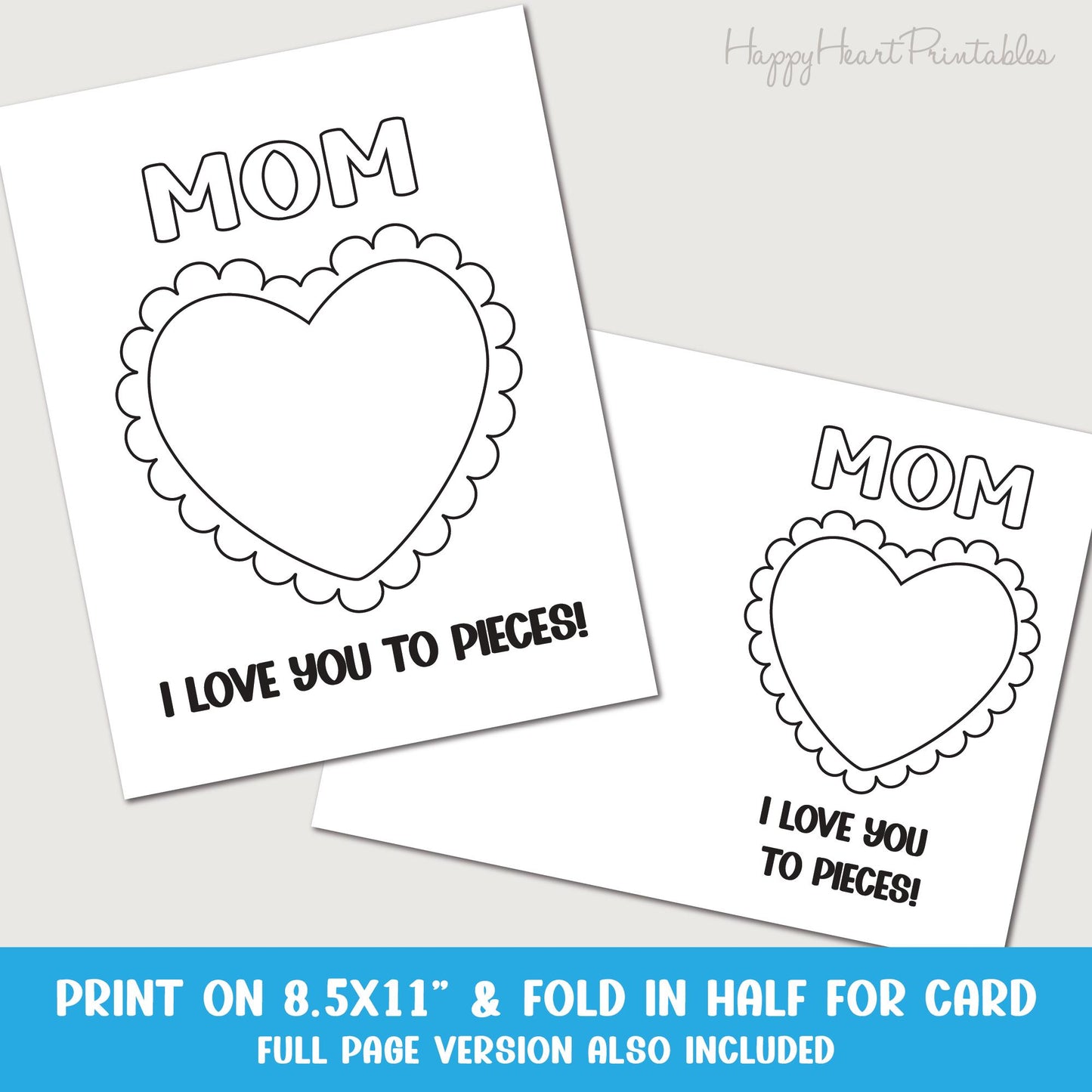 Mother's Day Love You To Pieces Card