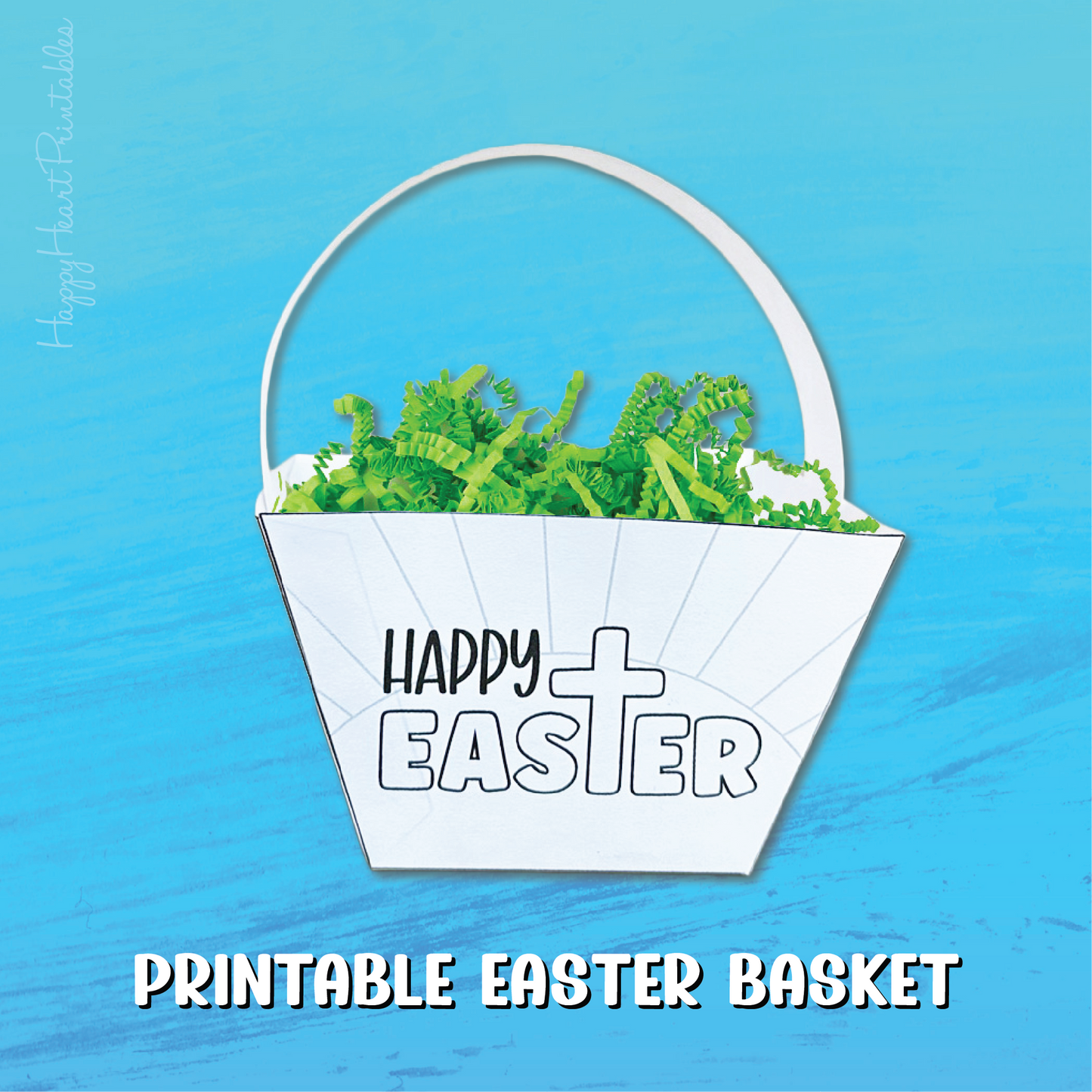 Printable Easter Basket Craft