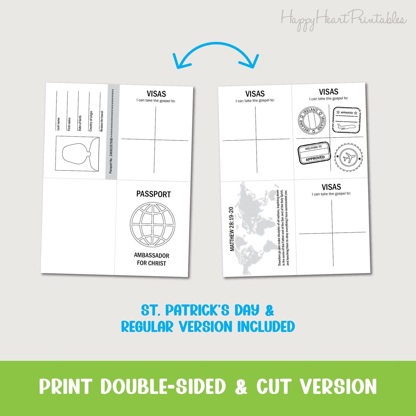 Missionary Passport Craft