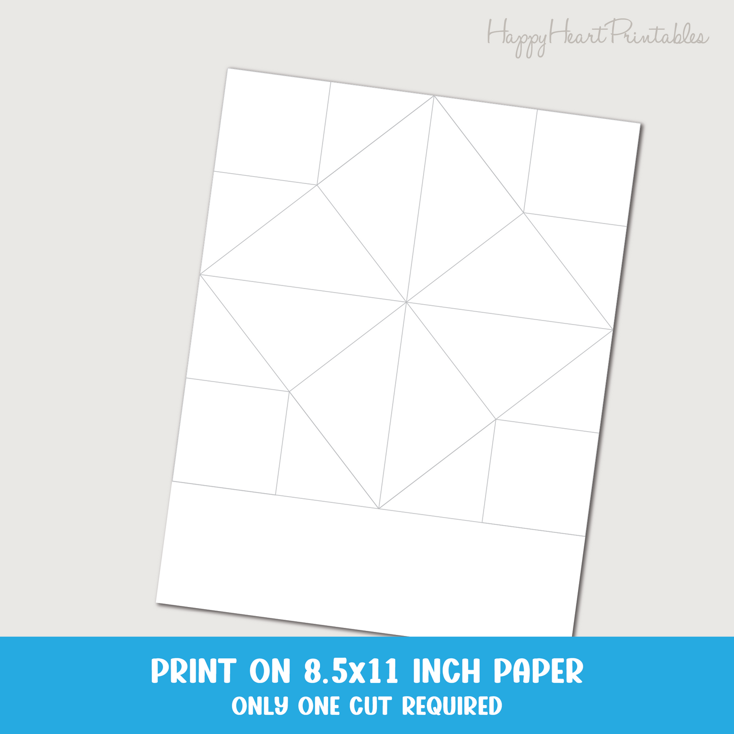 Fortune Teller Blank Template