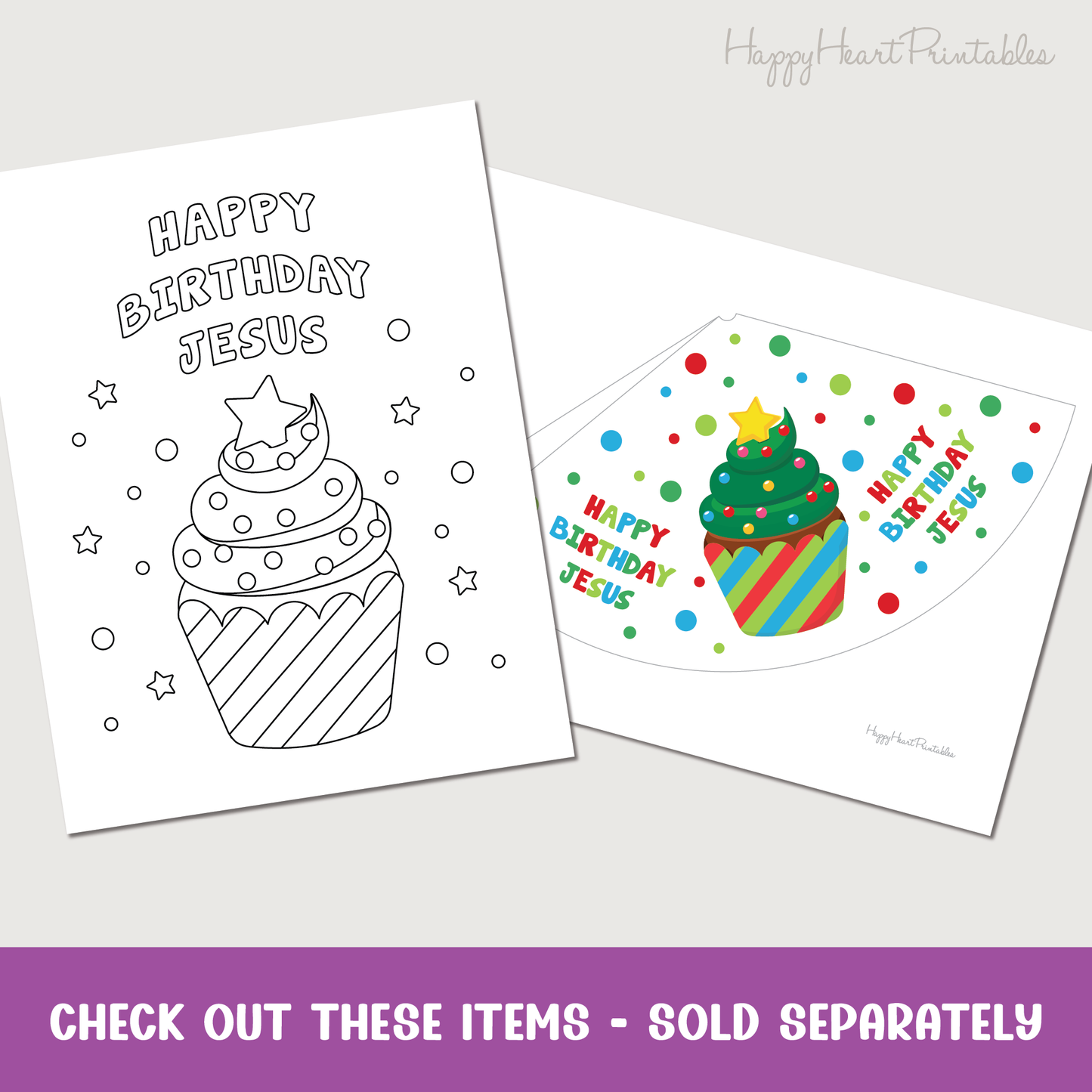 Happy Birthday Jesus Printable Banner
