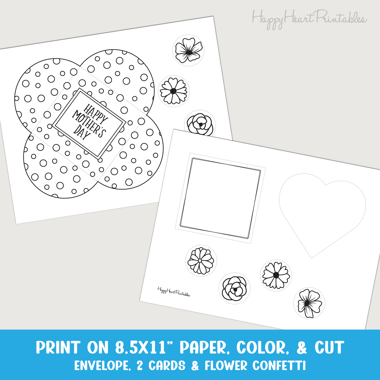 Mother's Day Printable Envelope Card
