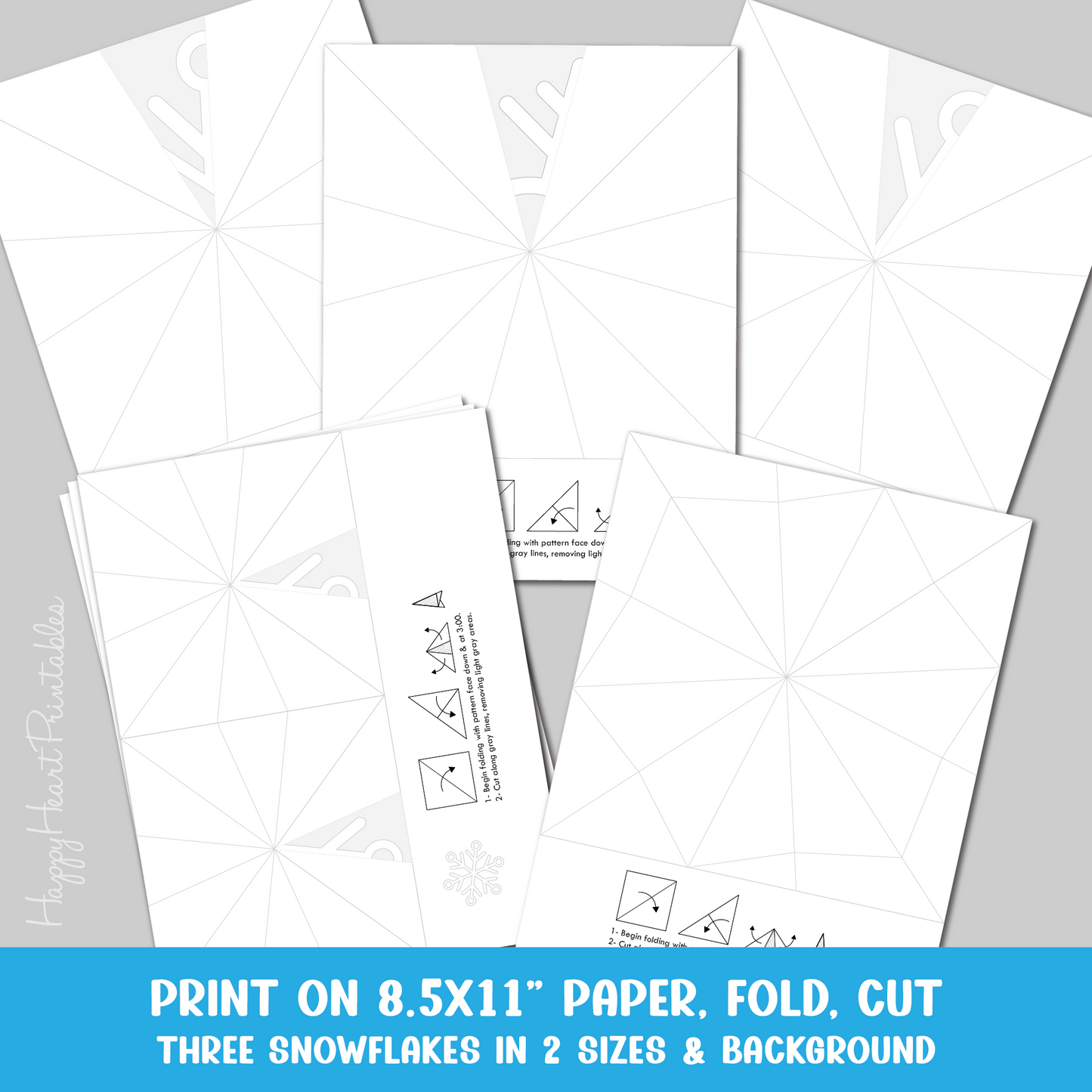 Printable Snowflake Patterns