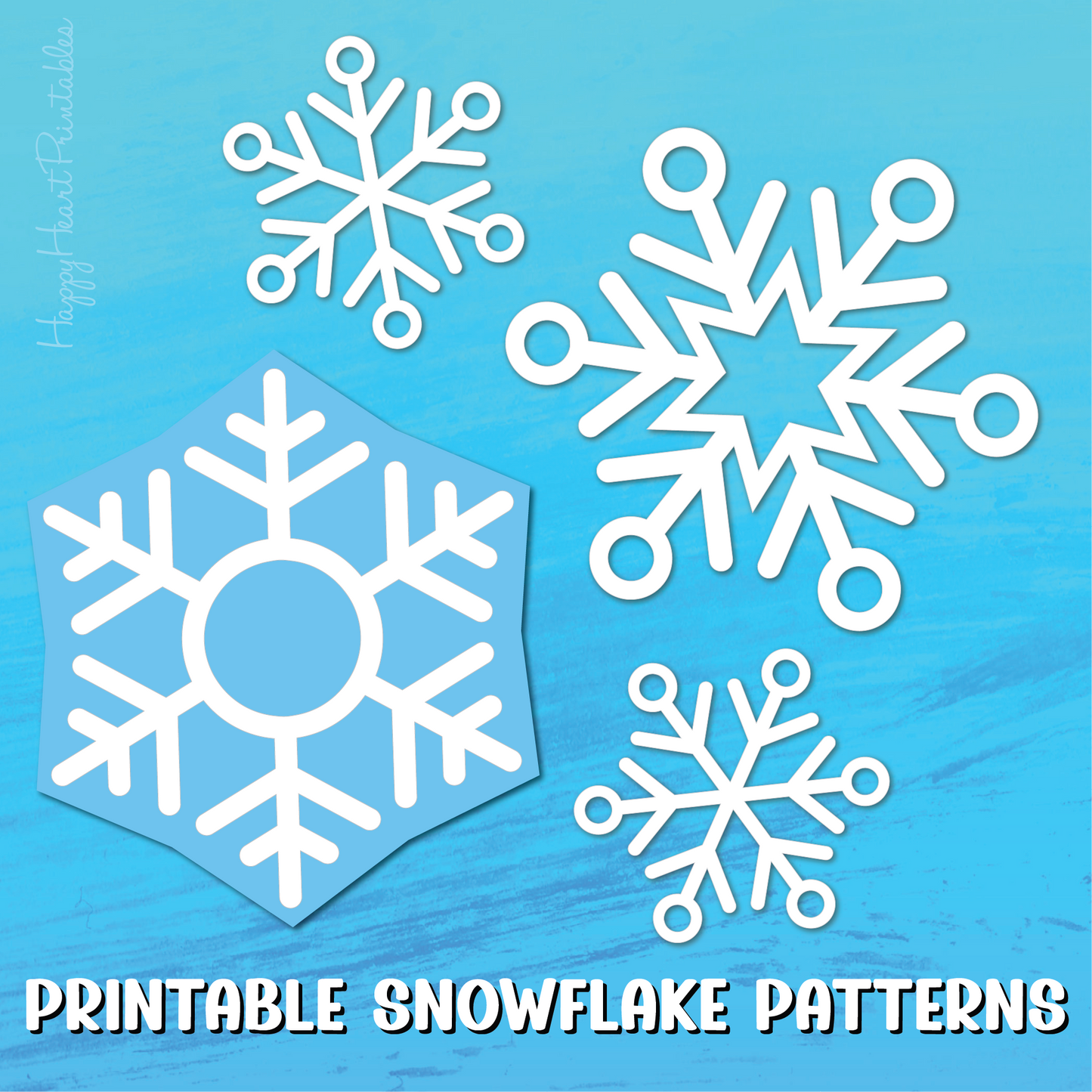 Printable Snowflake Patterns