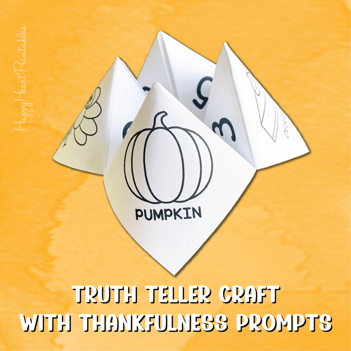 Thanksgiving Printable Truth Teller