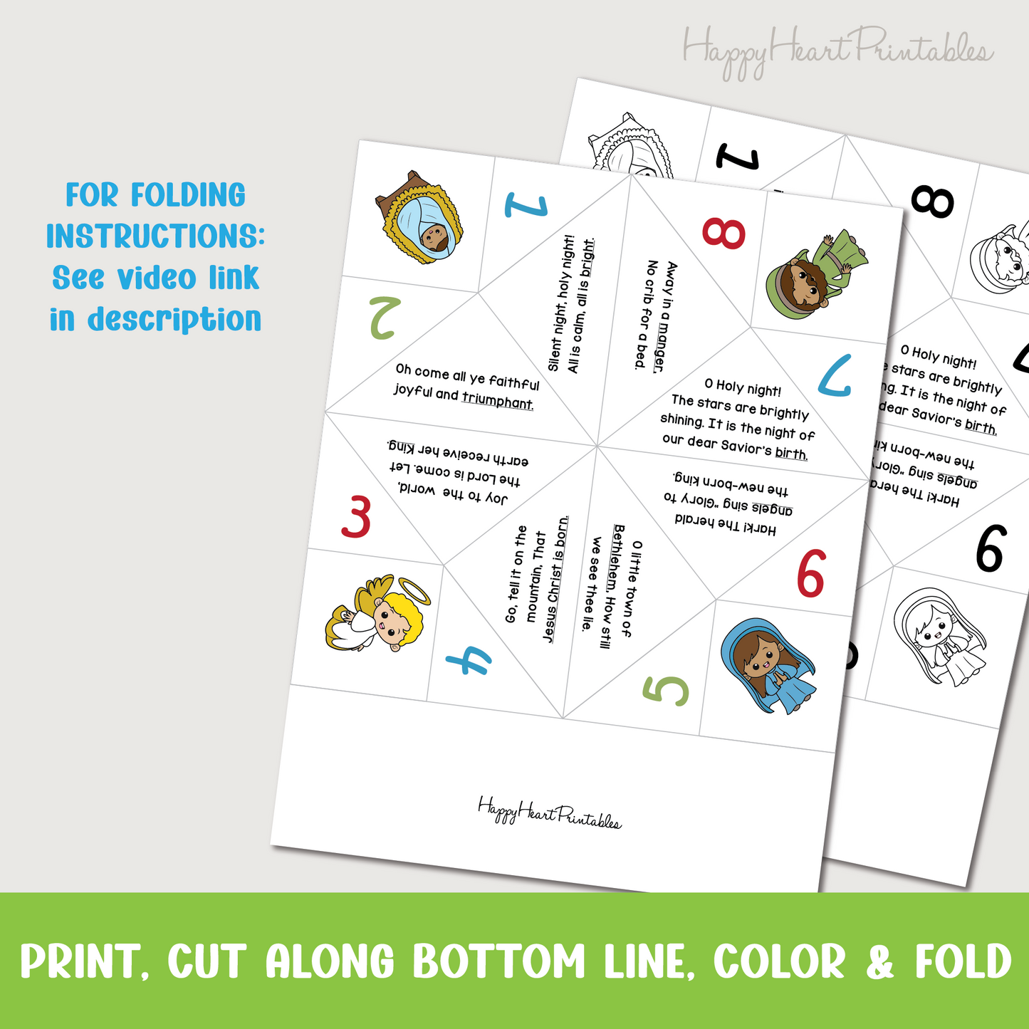 Christmas Truth Teller Printable
