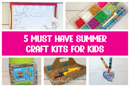 5 Must Have Summer Craft Kits for Kids