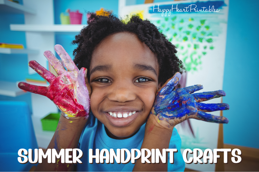 Summer Handprint Crafts
