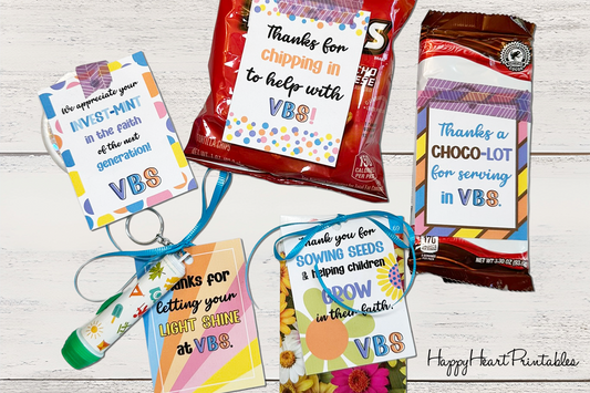 VBS Volunteer Thank You Ideas