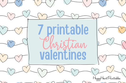 7 Printable Christian Valentines