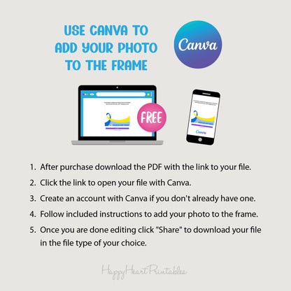 World Down Syndrome Day Social Media Photo Frame - PNG & Canva Template