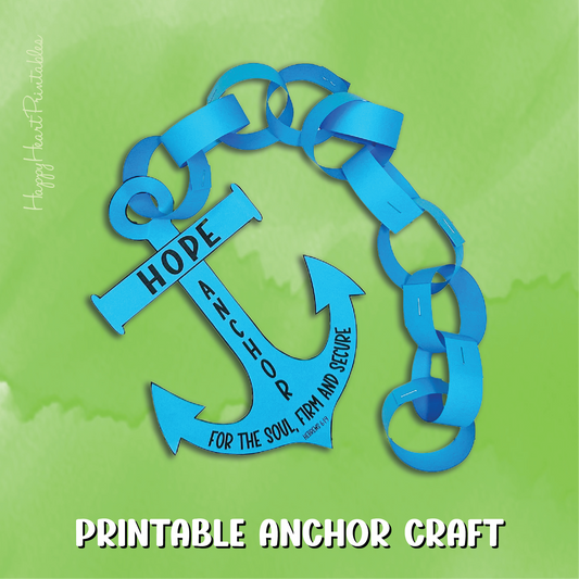 Anchor for the Soul Bible Craft
