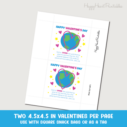 Christian Bible Verse Printable Valentines