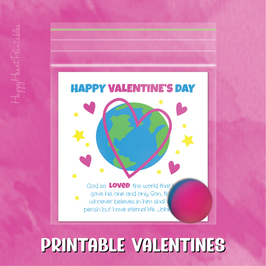 Christian Bible Verse Printable Valentines