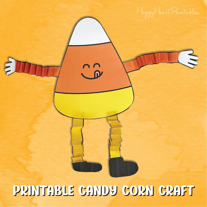 Candy Corn Character Craft