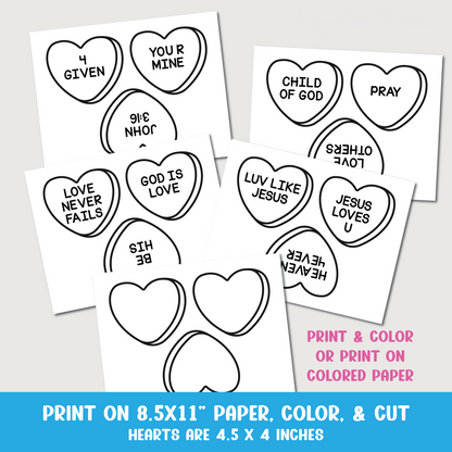 Christian Conversation Heart Banner