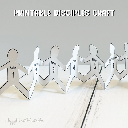 12 Disciples Paper Chain
