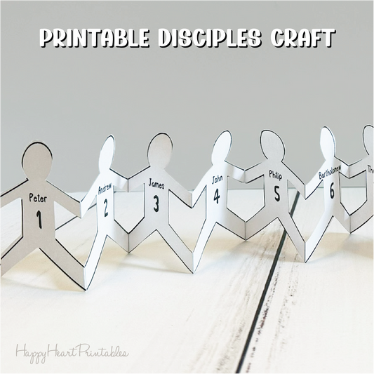 12 Disciples Paper Chain