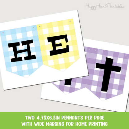 He Is Risen Banner - Printable Easter Banner