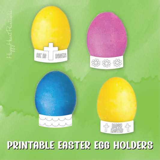 Printable Easter Egg Holder