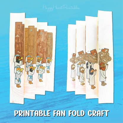 Walls of Jericho Fan Fold Craft