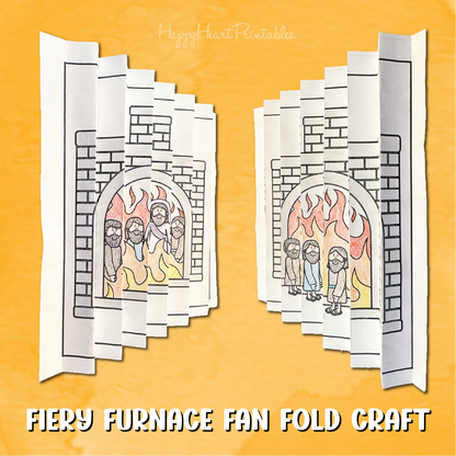 Blazing Furnace Fan Fold Craft