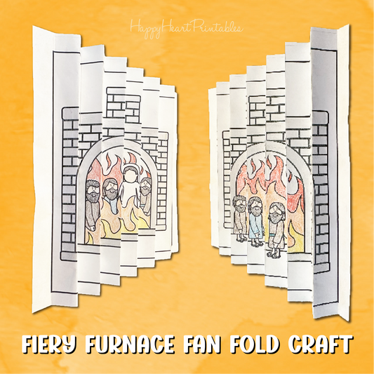 Blazing Furnace Fan Fold Craft