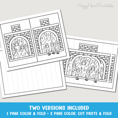 Blazing Furnace Fan Fold Craft