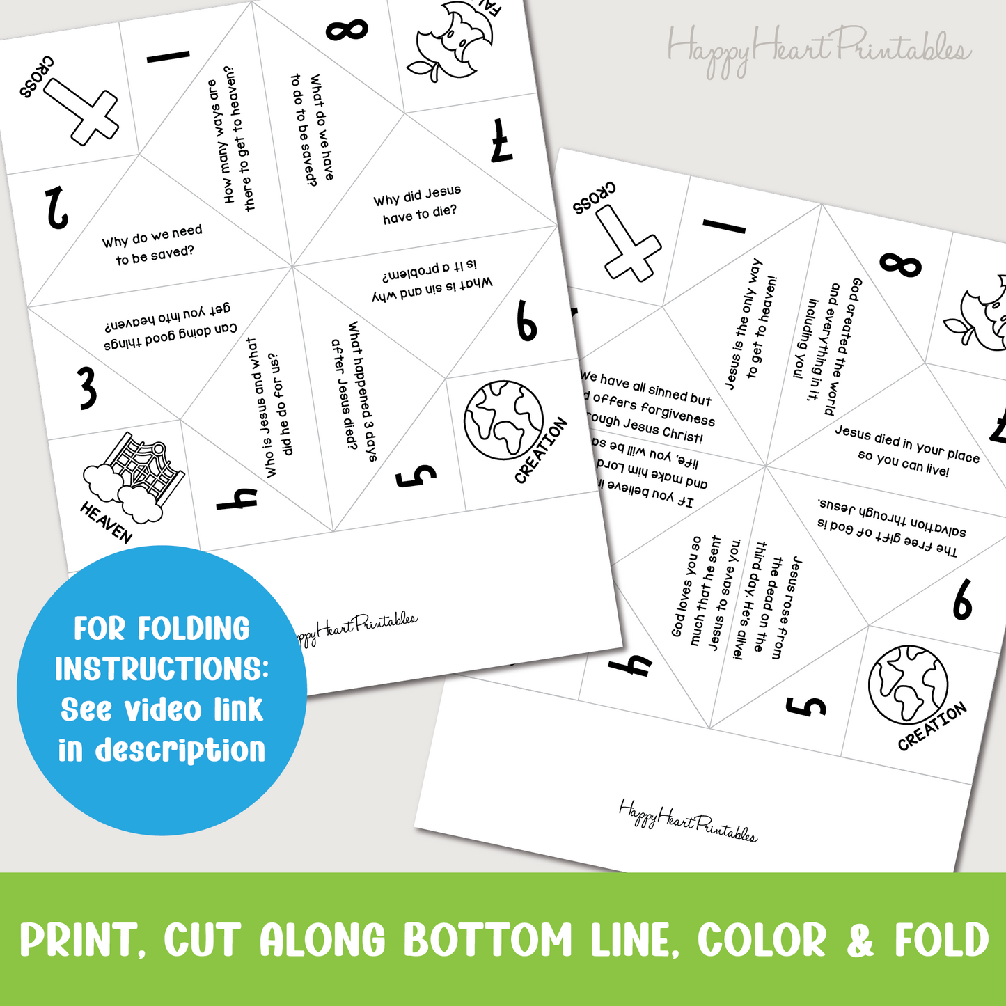 Gospel Truth Teller Printable