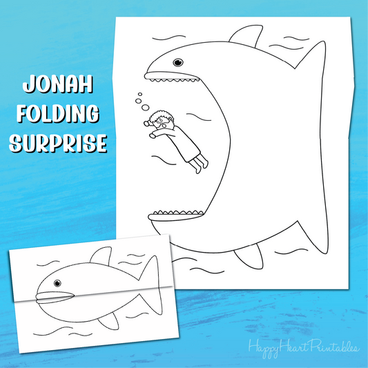 Jonah and the Big Fish Folding Surprise