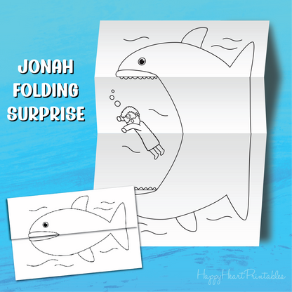 Jonah and the Big Fish Folding Surprise