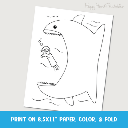 Jonah and the Big Fish Folding Surprise
