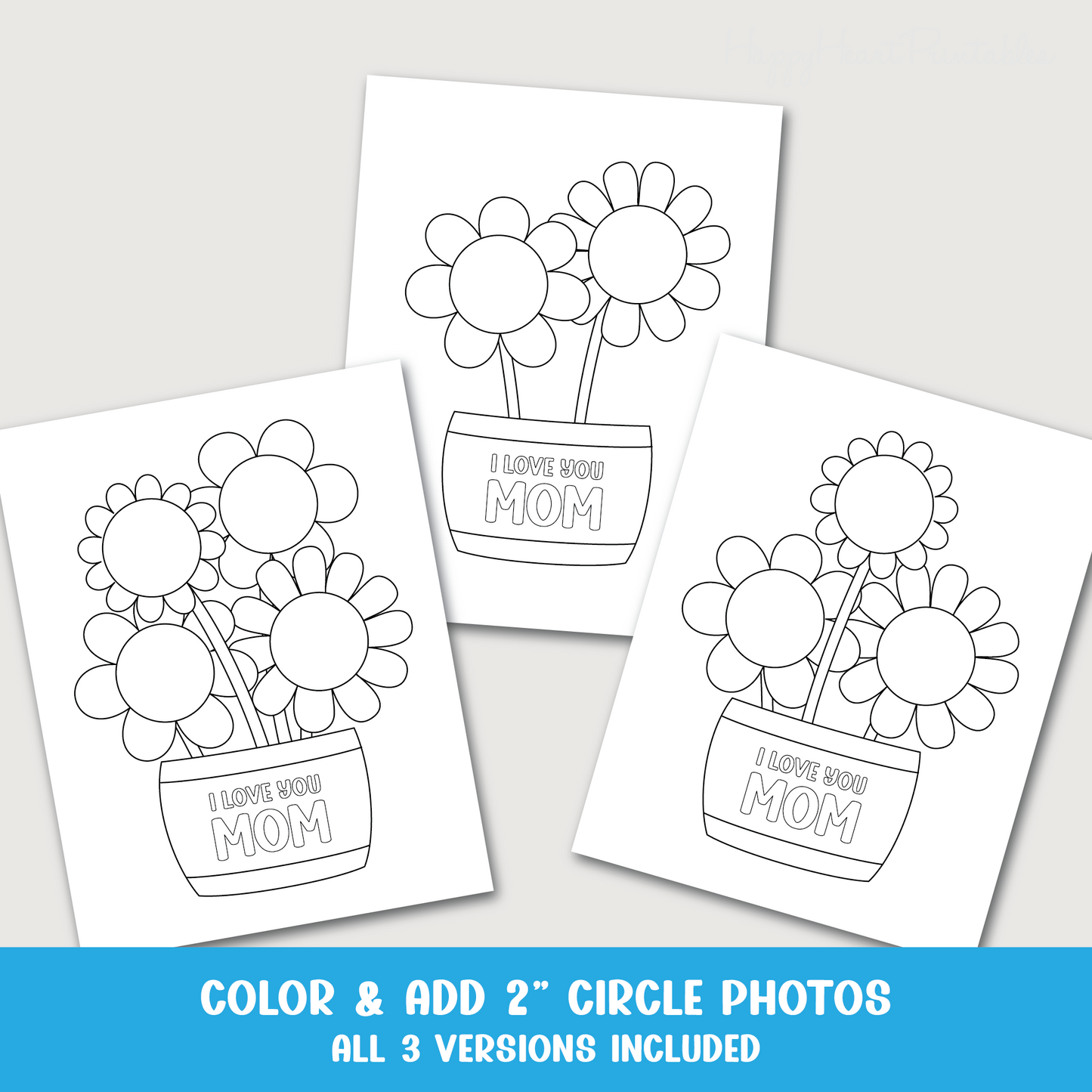 Mother's Day Photo Flower Craft