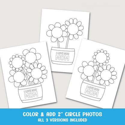 Mother's Day Photo Flower Craft