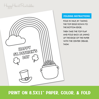 St. Patrick's Folding Surprise Craft