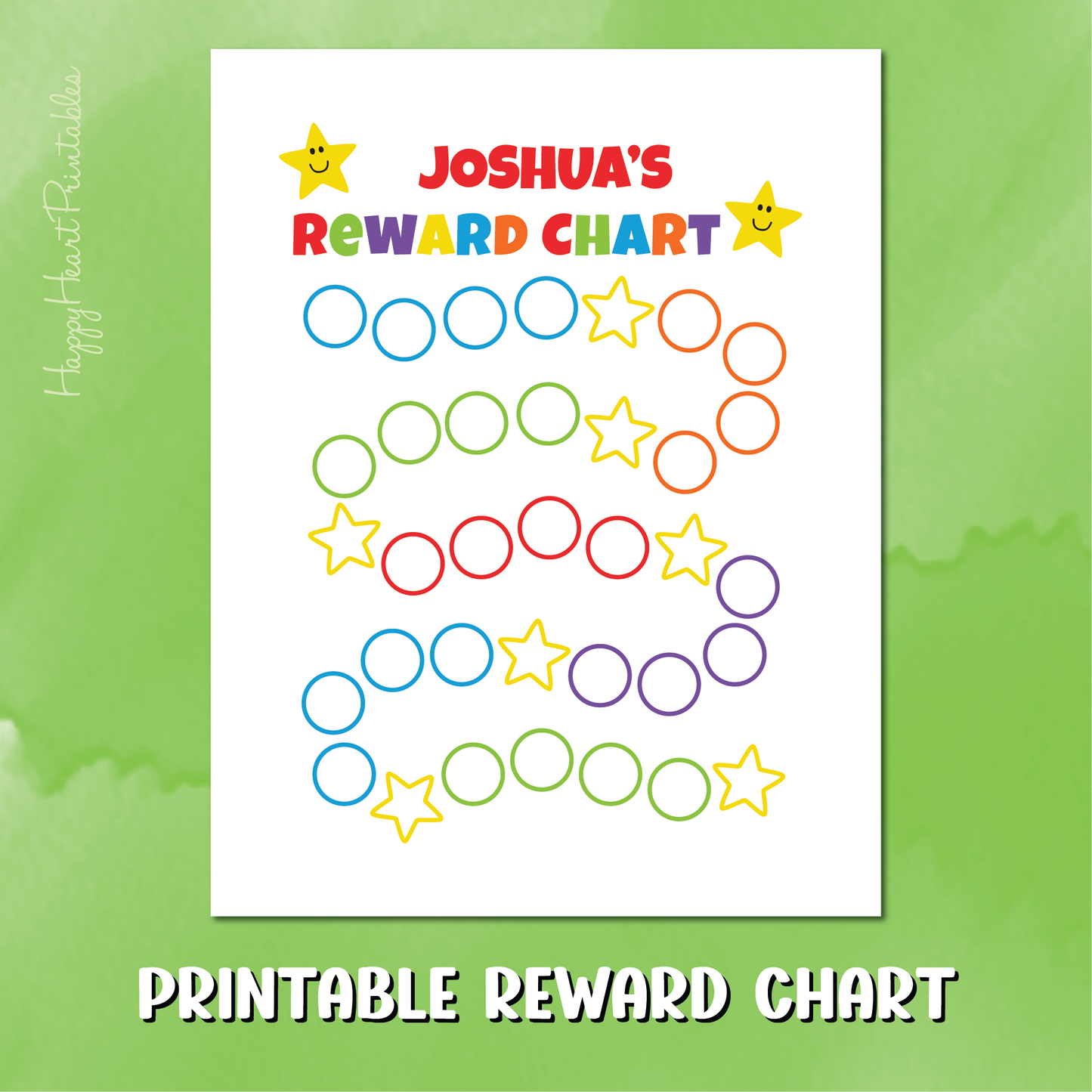 Printable Reward Chart