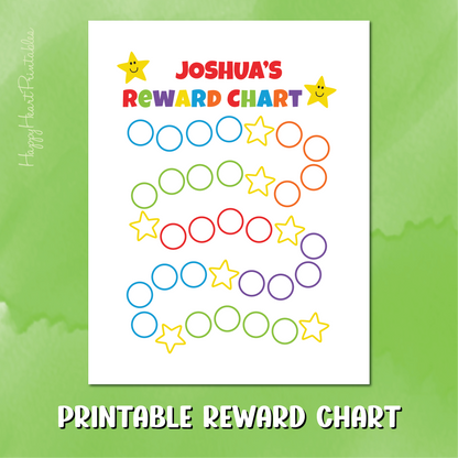 Printable Reward Chart