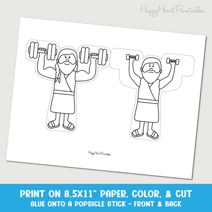 Samson Printable Flipper Craft