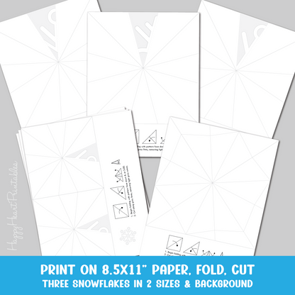 Printable Snowflake Patterns