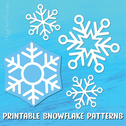 Printable Snowflake Patterns