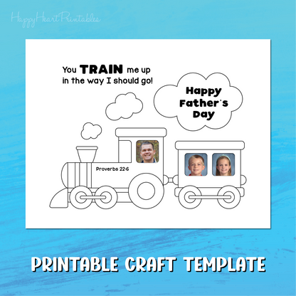 Train Up a Child Father's Day Craft