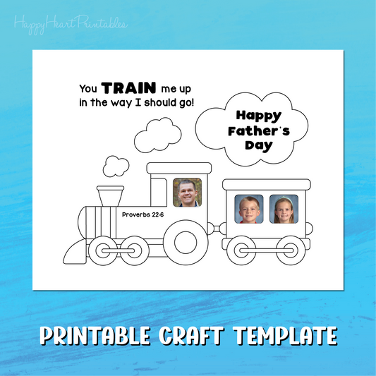 Train Up a Child Father's Day Craft