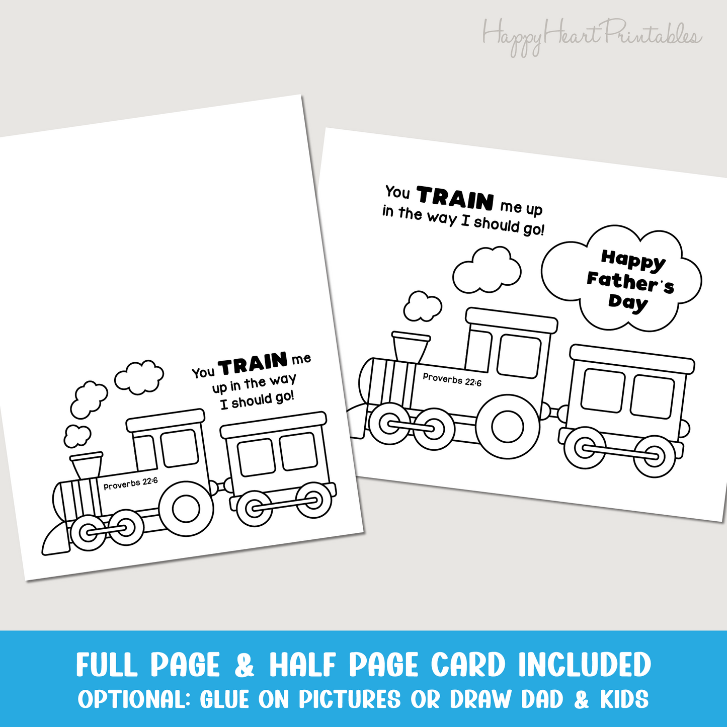 Train Up a Child Father's Day Craft