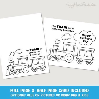 Train Up a Child Father's Day Craft